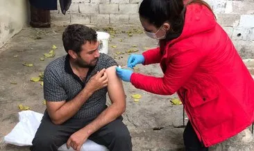 Viranşehir’de 36 ekip ile aşı çalışması