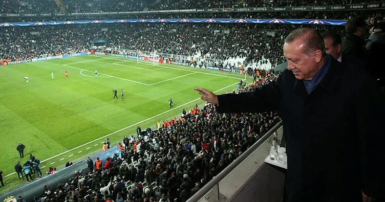 Cumhurbaşkanı Erdoğan, Beşiktaş-Porto maçını izleyecek