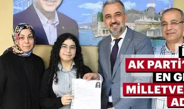 Elif Nur Bayram AK Parti’nin en genç milletvekili adayı oldu