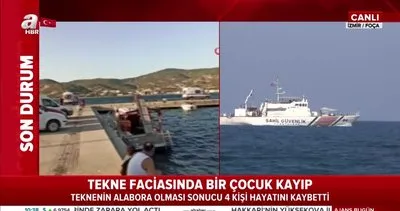 Son Dakika Haberi: İzmir’de tekne faciası: 4 ölü! 8 yaşındaki çocuk... | Video