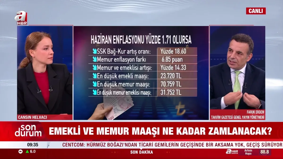 EMEKLİ MEMUR ZAMMI 2026 SON DAKİKA | Emekli maaşına 5 formül: SSK, Bağkur emeklisi için yeni zam tablosu… videosunu izle EMEKLİ MEMUR ZAMMI 2026 SON DAKİKA | Emekli maaşına 5 formül: SSK, Bağkur emeklisi için yeni zam tablosu… videosunu izle