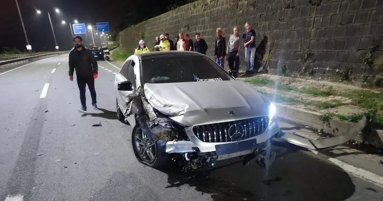 Çayeli’nde kaza: 3 araç hasar gördü