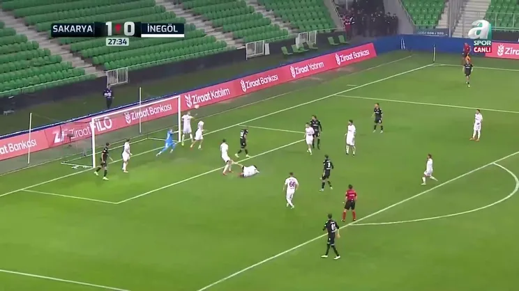 Sakaryaspor 4-0 Sultan Su İnegölspor (MAÇ ÖZETİ)