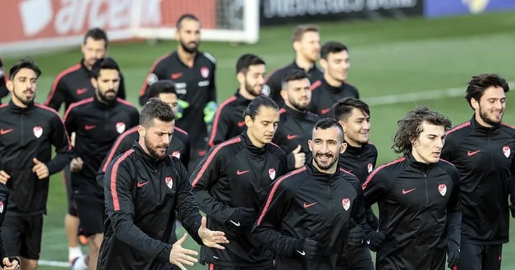 Türkiye A Milli Futbol Takımı’nda hazırlıklar sürüyor