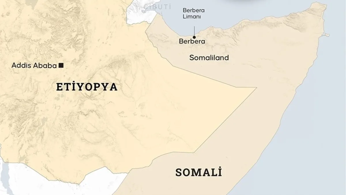 Somaliland bölgesinde askeri eğitim hareketliliği