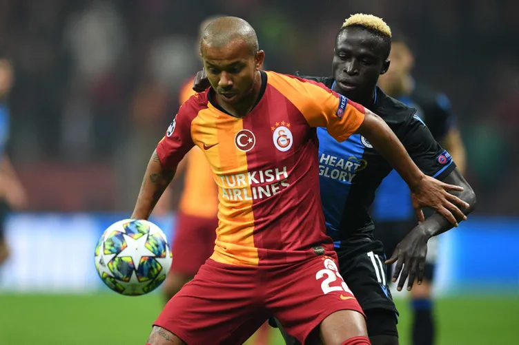 Galatasaray - Club Brugge maçından kareler