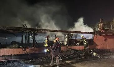 Kocaeli'de restoran yangında küle döndü #kocaeli