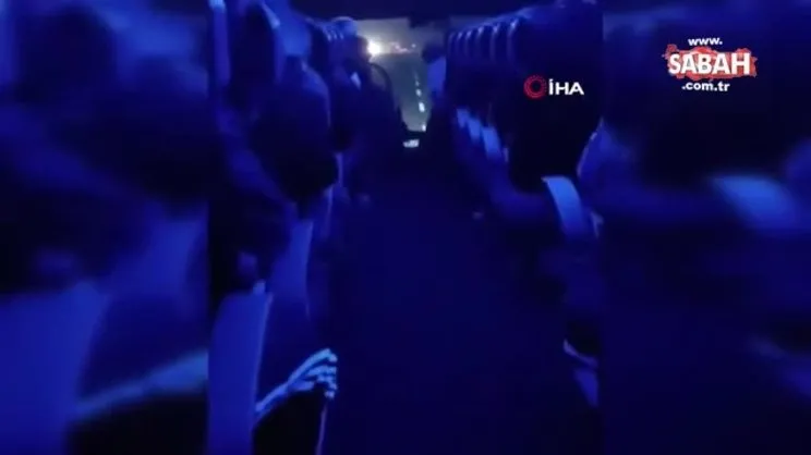 İstanbul Gaziantep otobüsünde skandal görüntü: Şoförler seyir halinde koltuk değişimi yaptı | Video