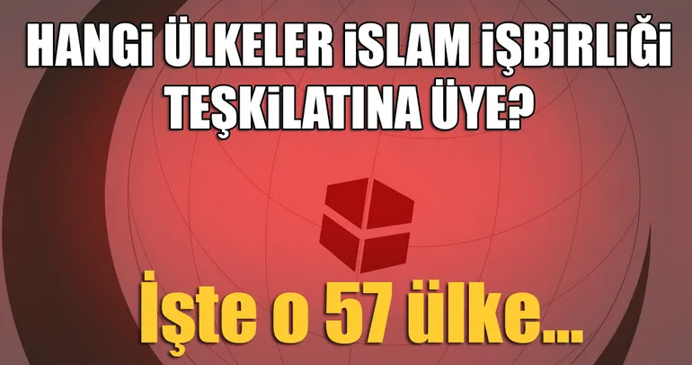 İslam İşbirliği Teşkilatı'na üye olan ülkeler