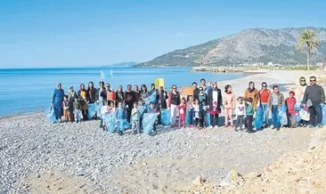 Büyükler kirletti engelliler temizledi