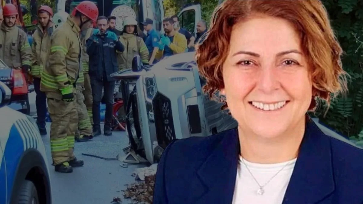 Bahçeköy Kemer Mahalle muhtarı Fulya Bayram, trafik kazasında hayatını kaybetti