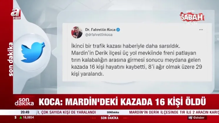 Bakan Koca vefat sayısının arttığını duyurdu | Video