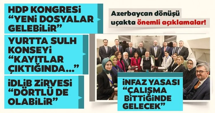 Başkan Erdoğan’dan Azerbaycan dönüşü son dakika açıklamaları: Yurtta Sulh Konseyi’nin HTS kayıtları çıktığında...