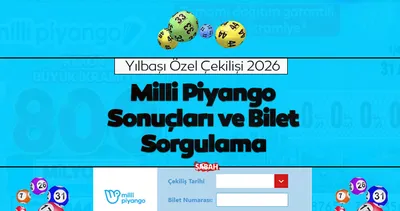 MİLLİ PİYANGO SONUÇLARI ERİŞİME AÇILDI! 2026 Milli Piyango bilet sorgulama ekranı ve kazanan numaralar