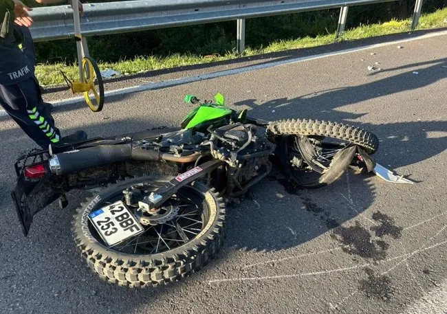 Kaza sonrası görüntü