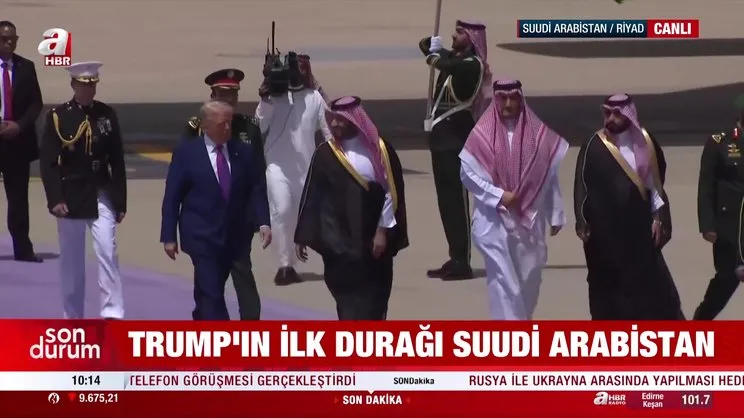 Donald Trump, Suudi Arabistan'da | Video