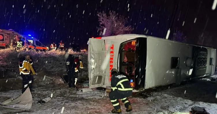 Kastamonu’da otobüs devrildi! Kazada 6 kişi hayatını kaybetti 33 kişi yaralandı