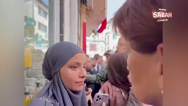 Meral Akşener'den tepki çeken hareket! Kendisine soru soran genç kızı böyle azarladı | Video