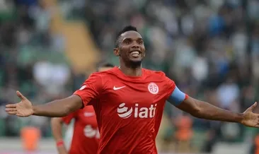 Nihai hedef Samuel Eto’o