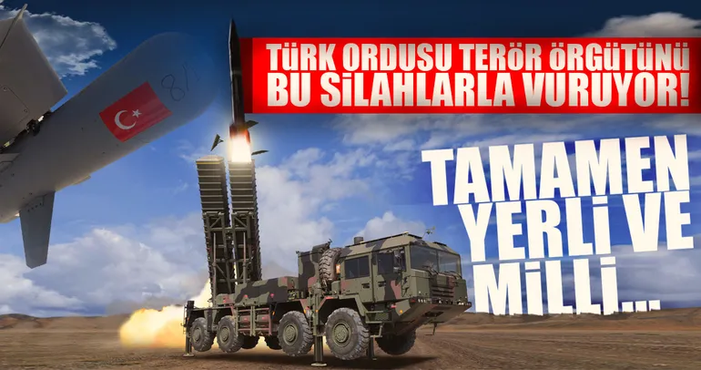 Türk mühendislerinin geliştirdiği silah ve araçlar! Tamamen yerli...