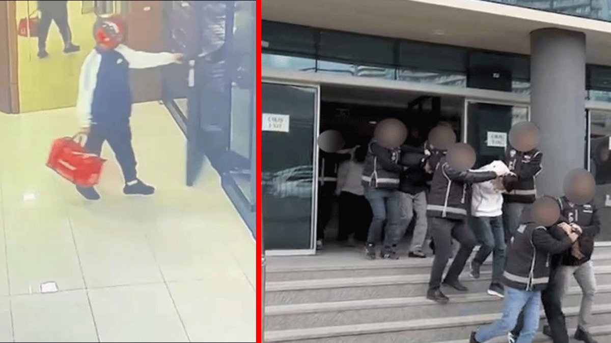 Bursa merkezli 3 ilde dev operasyon! Kurye kılığındaki gasp çetesine film gibi baskın...