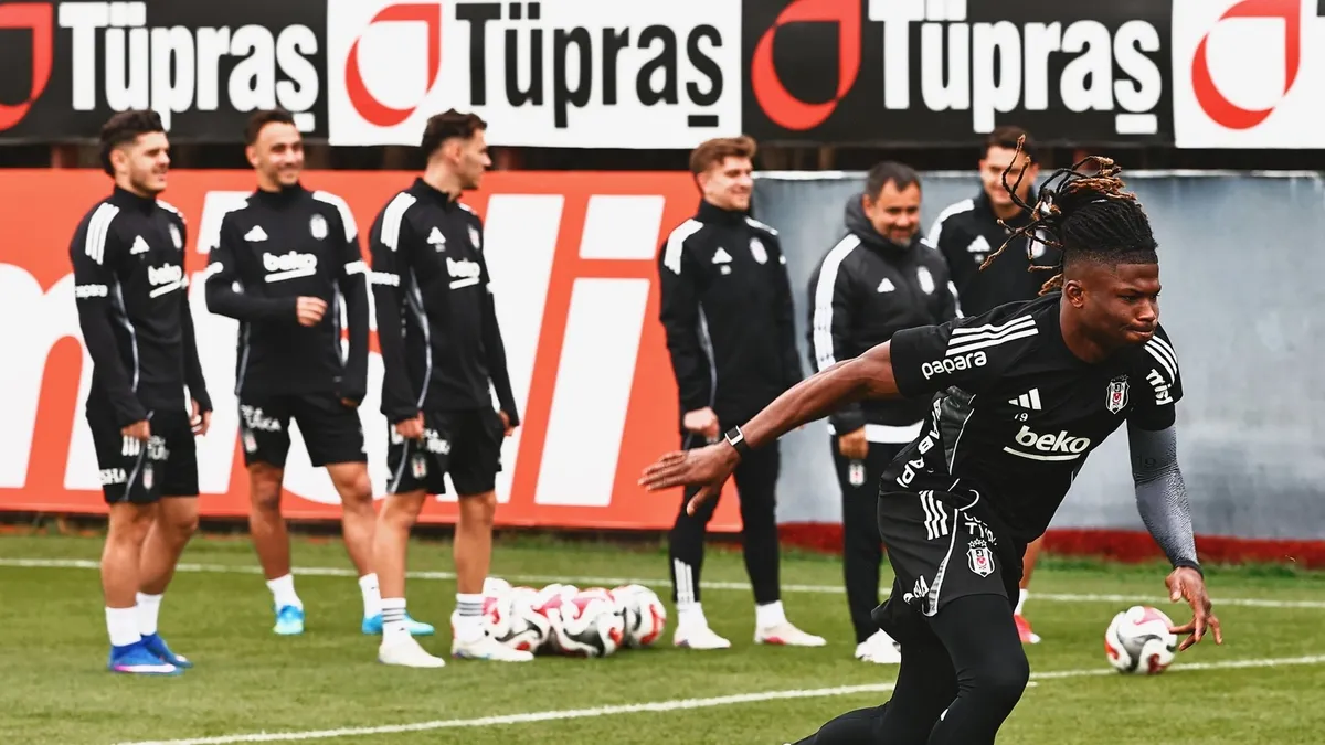 Beşiktaş'ta Samsunspor mesaisi devam etti!