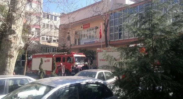 Kadıköy adliyesinde yangın