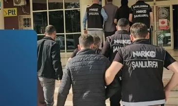 Şanlıurfa’da narkotik operasyonu: 7 tutuklama