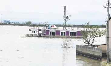 Amik Ovası’nda su seviyesi yükseldi