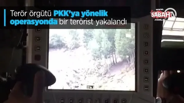 Terör örgütü PKK'ya yönelik operasyonda bir terörist yakalandı