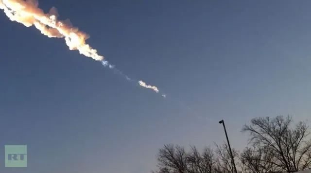 Rusya’ya meteor yağdı!