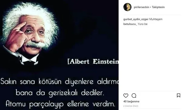 Ünlü isimlerin Instagram paylaşımları (21.01.2018)