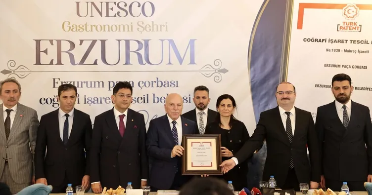 Erzurum paça çorbası tescillendi
