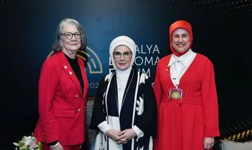 Emine Erdoğan’dan Antalya’da Gazze diplomasisi