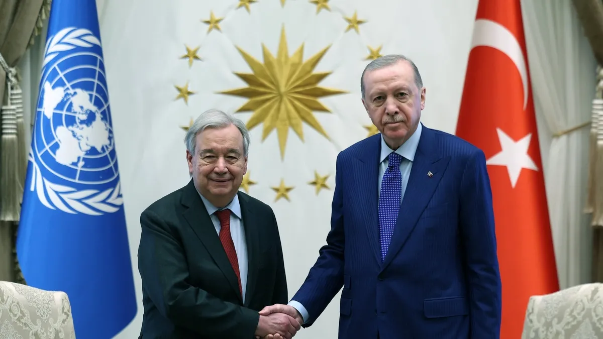 SON DAKİKA | Başkan Erdoğan, BM Genel Sekreteri Guterres’i kabul etti SON DAKİKA | Başkan Erdoğan, BM Genel Sekreteri Guterres’i kabul etti