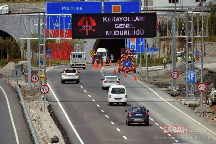 Sabuncubeli Tünelleri'nden 15 günde 600 bin araç geçti