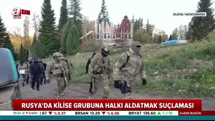 Rusya'da halkın dini duygularını sömürerek çıkar elde eden kilise grubuna operasyon | Video