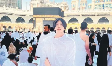 K-Pop yıldızından Kabe paylaşımı