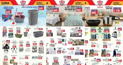 BİM’de yeni yılın indirim günleri başlıyor! 6 Ocak Salı ve 9 Ocak Cuma BİM aktüel ürünler kataloğu