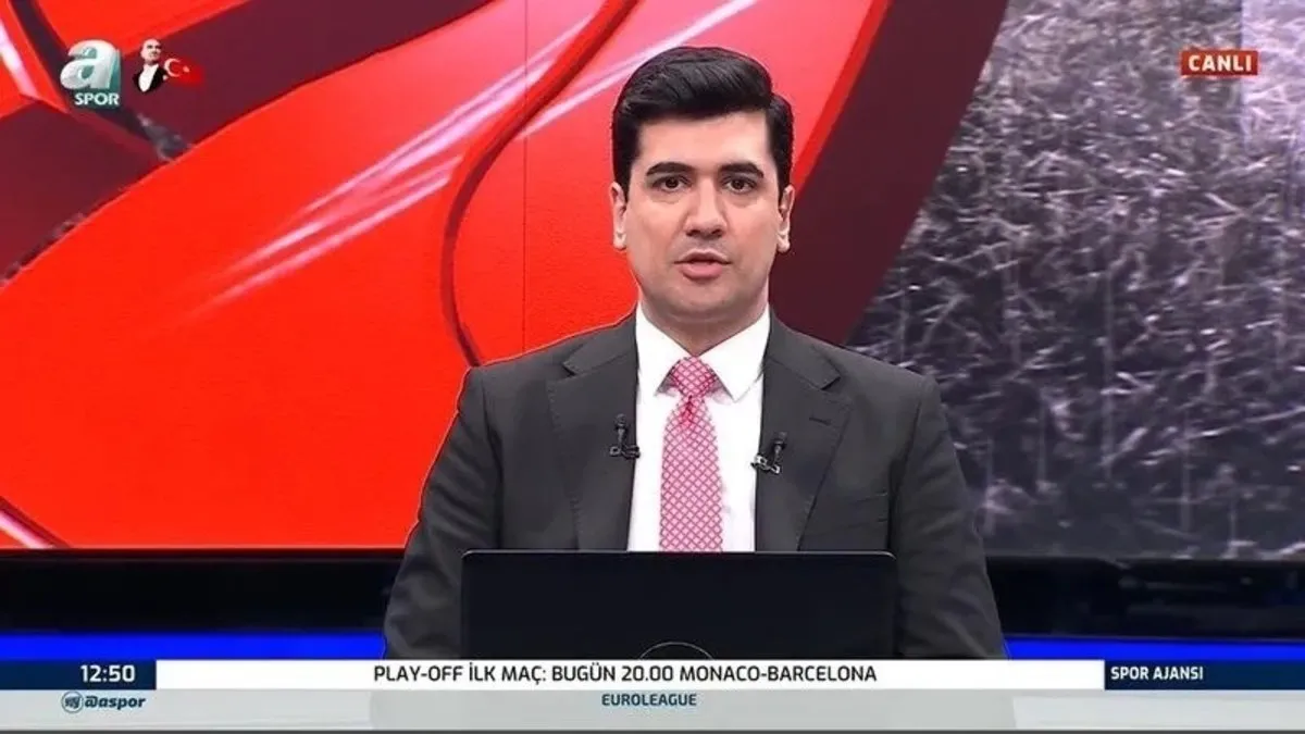 SON DAKİKA | İstanbul'da meydana gelen deprem A Spor ekranlarına böyle yansıdı
