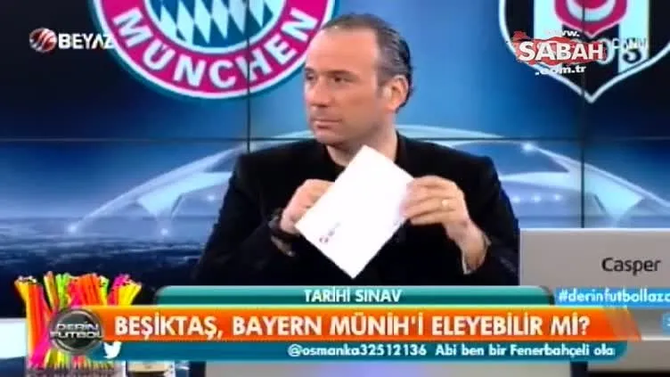 Ahmet Çakar Bayern-Beşiktaş maçının skorunu önceden bildi