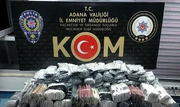 Son dakika: Adana’da kaçak ürünlere geçit yok