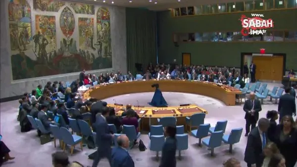 Filistin’in BM’ye tam üyeliğini öneren karar tasarısı BM Güvenlik Konseyi’nde oylandı, ABD veto etti | Video