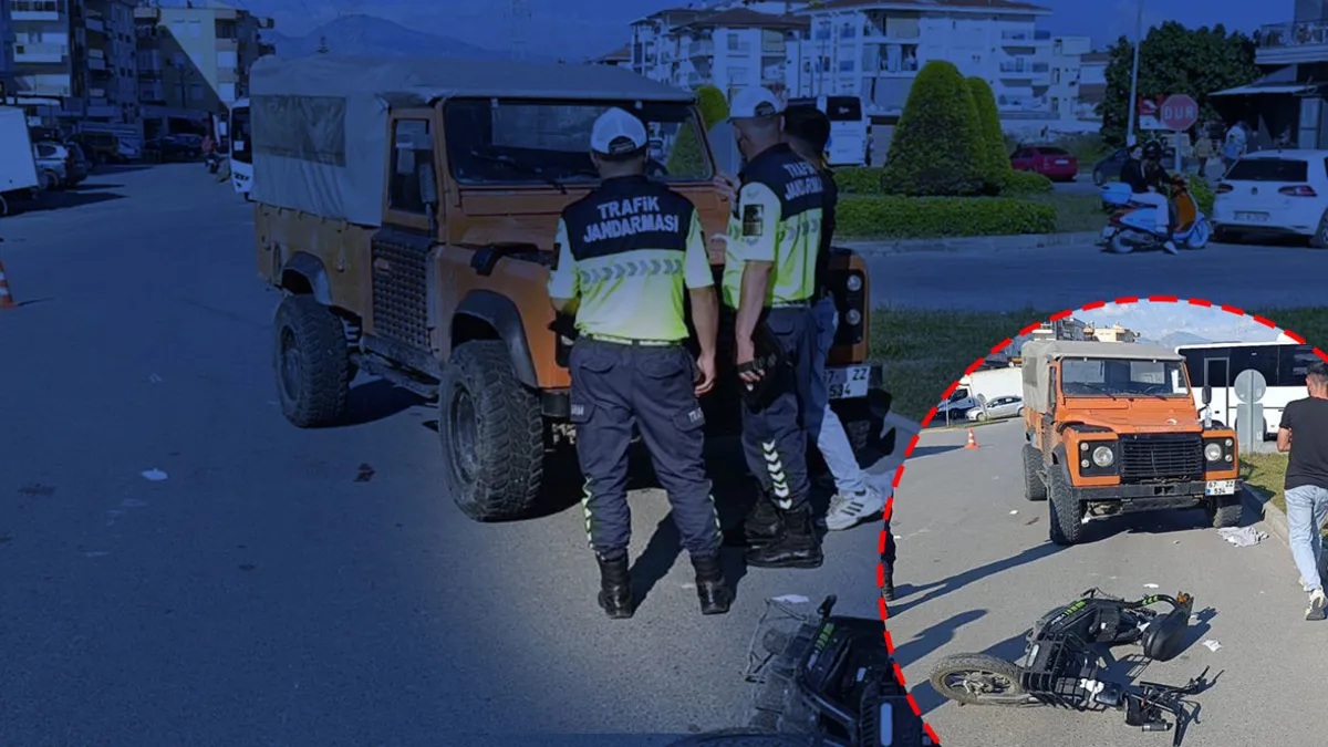 Antalya'da trafik kazasında yaralanan sürücüye plakasız araç kullanmaktan ceza yağdı! Antalya'da trafik kazasında yaralanan sürücüye plakasız araç kullanmaktan ceza yağdı!