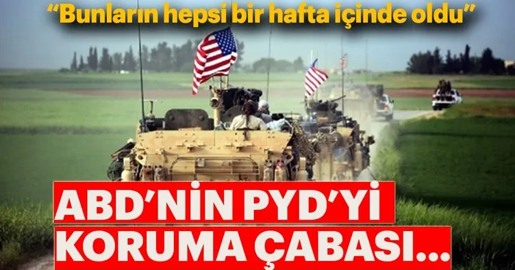 ABD’nin PYD’yi koruma çabası...