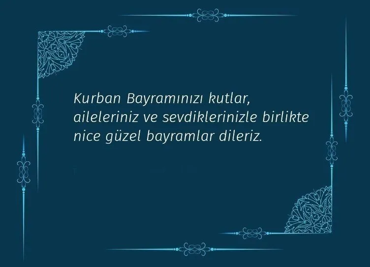 Kurban Bayramı mesajları: 2021 Dini, dualı, komik, resimli bayram mesajları! Kurban Bayramı kutlama ve tebrik mesajı