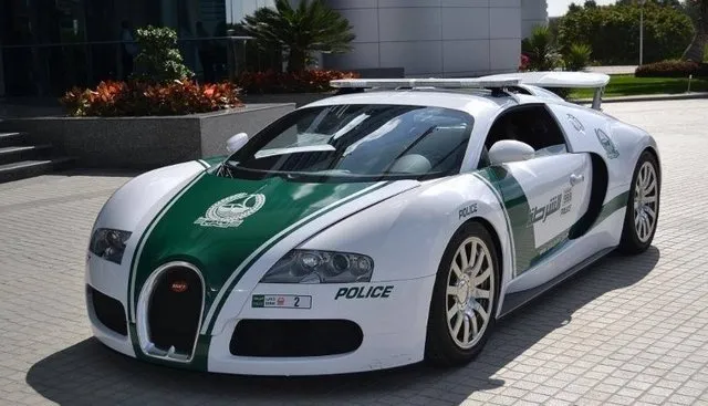 Dünyanın en hızlı polis arabası