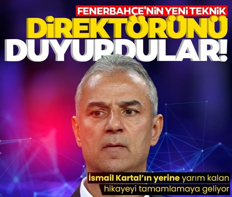 Fenerbahçe’nin yeni teknik direktörünü duyurdular!