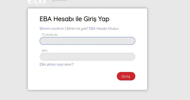 eba giris yapma ekrani eba ogrenci