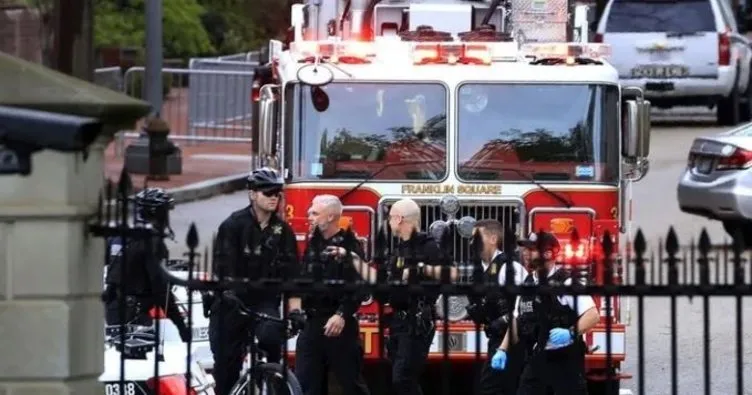Beyaz Saray önünde kendini ateşe veren kişi öldü